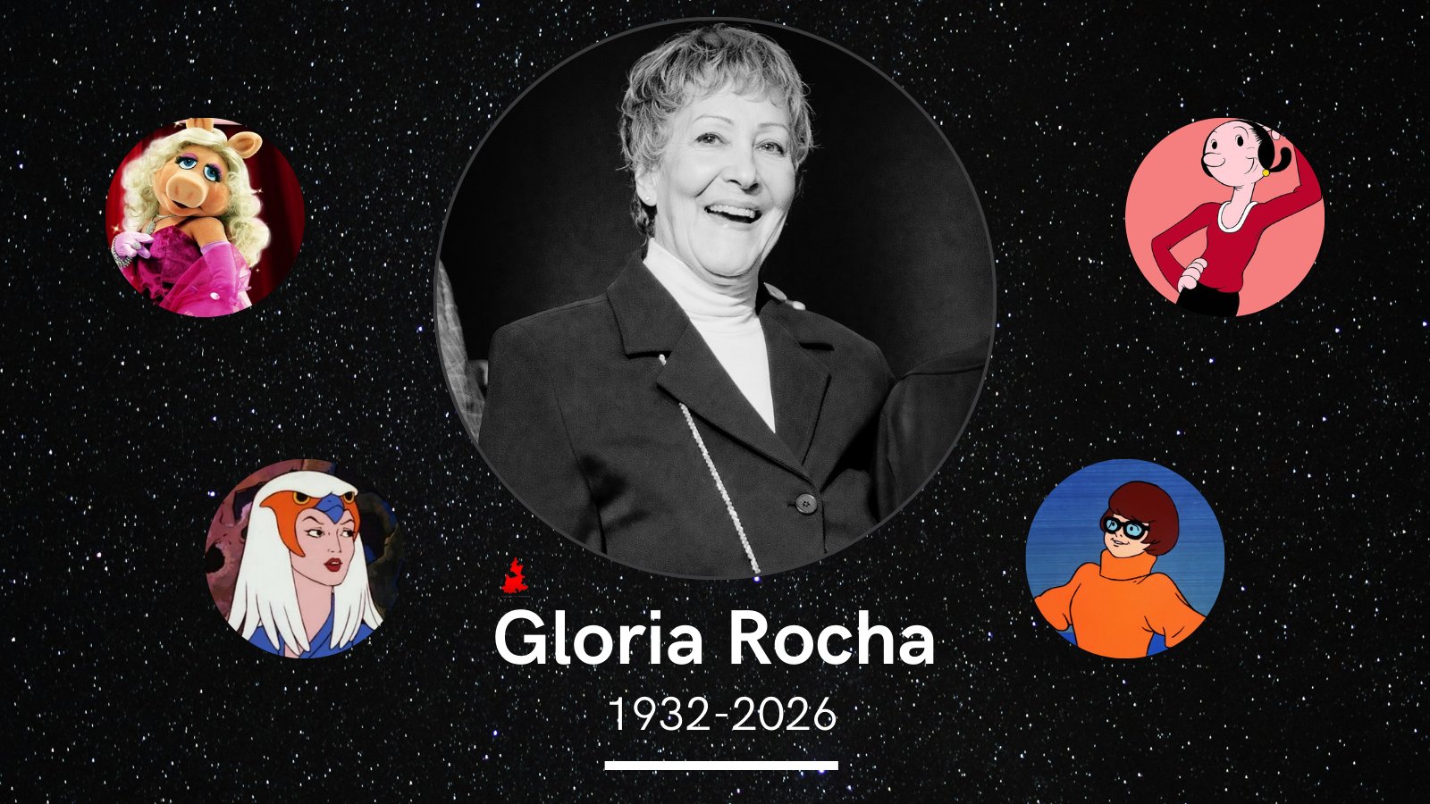 Se nos fue Gloria Rocha, la madrina del doblaje mexicano que nos regaló Dragon Ball y Sailor Moon