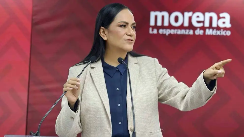 Presidenta de Morena llama al respeto tras resolución sobre Fernández Noroña