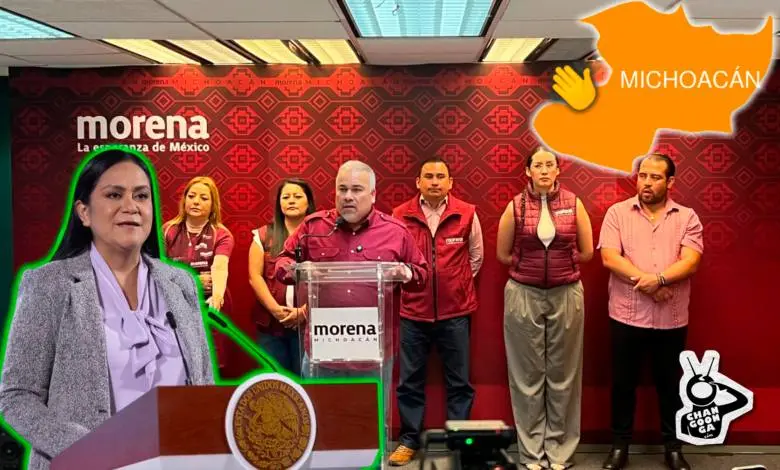 Morena Michoacán rechaza actos anticipados de campaña rumbo a 2027