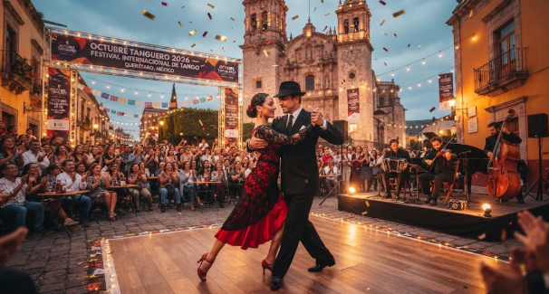 El tango llegará a Querétaro con el festival Octubre Tanguero 2026